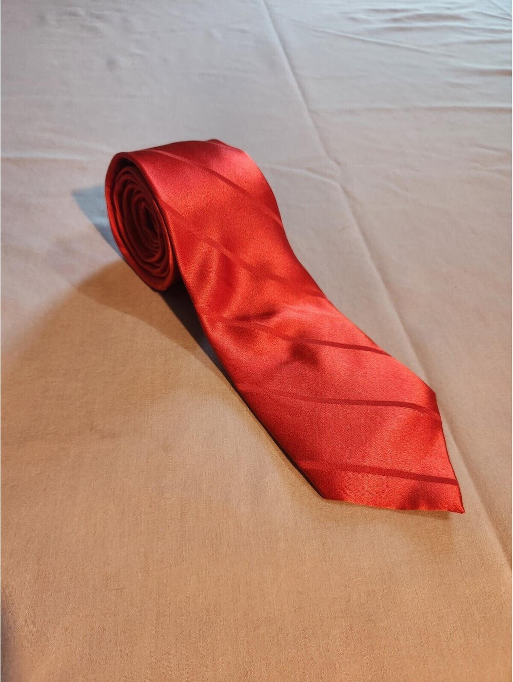 Puritan Red Silk Men's Tie Handmade in China